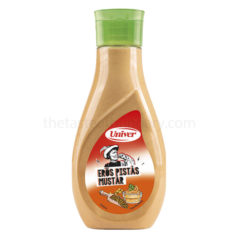 Moutarde hongroise épicée avec Erős Pista