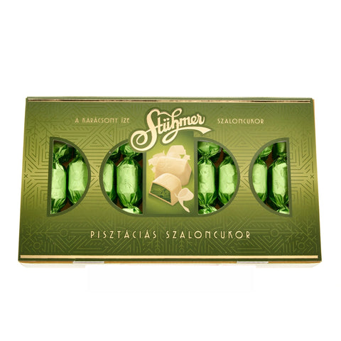 Pre-order | Szaloncukor de Pistacho 225g | Chocolate Blanco y Pistacho