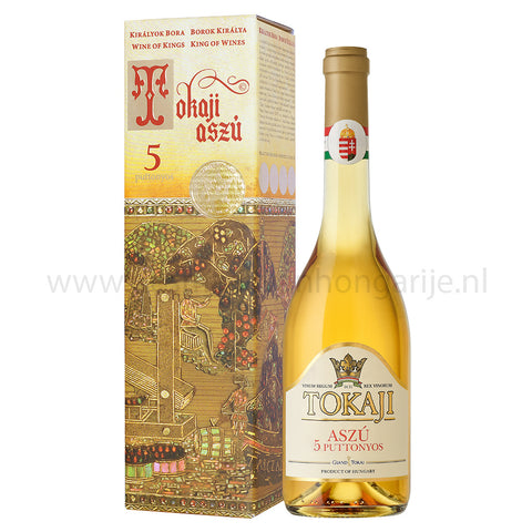 Tokaj aszú 5 puttonyos 2014_KL geschenkpakket